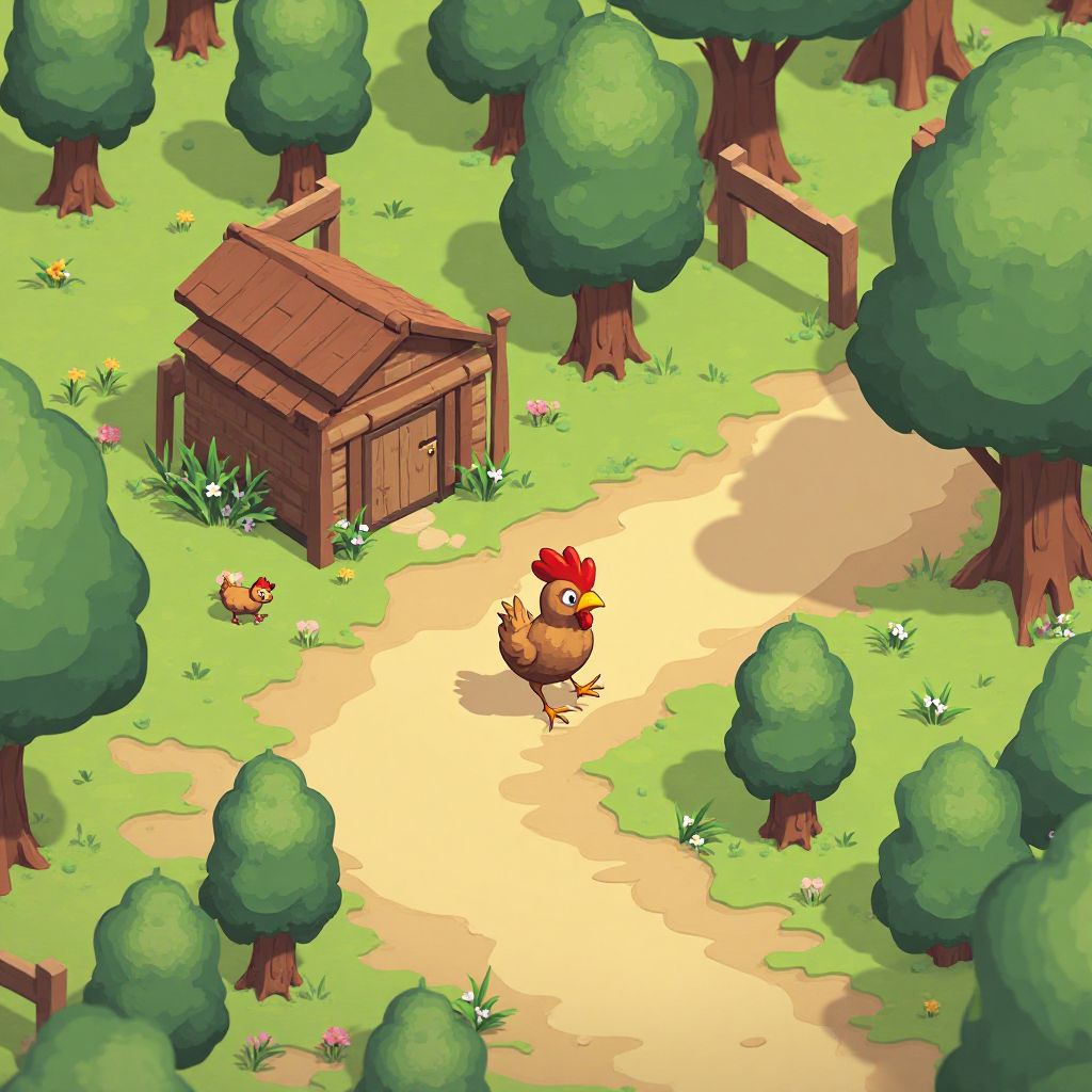 Early Prototype of Chicken Road